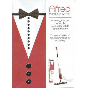 Alfred Spray Mop Verniciati L'innovativa Scopa Spray Per la Pulizia del Parquet Verniciato