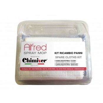 kit Panno Ricambio Clean e Maintenain per Alfred 